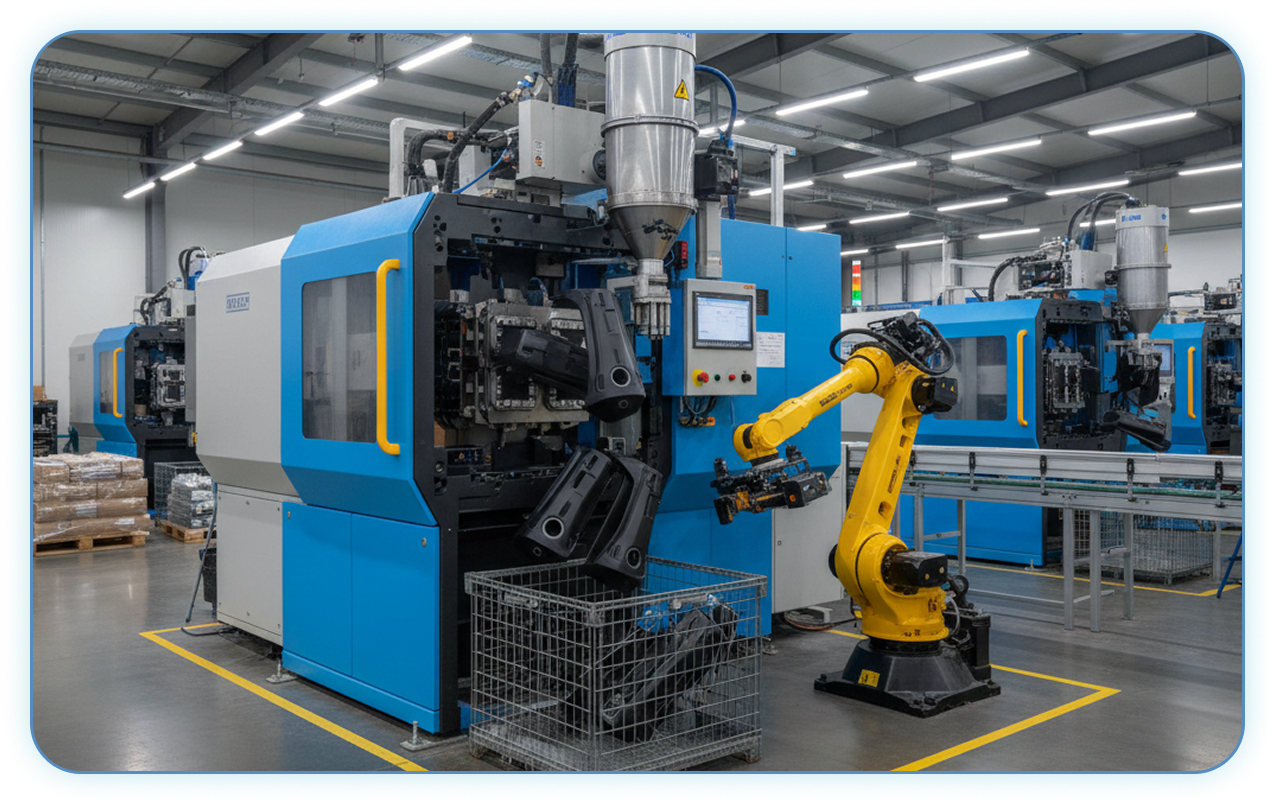 Horizontal Injection Molding